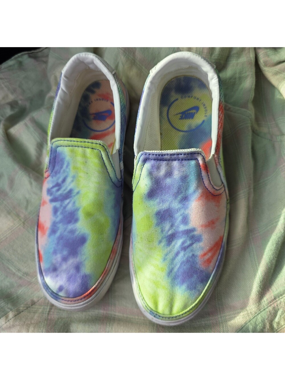 50% off retail - Worn Once - Tie-Dye Nike Court Legacy
